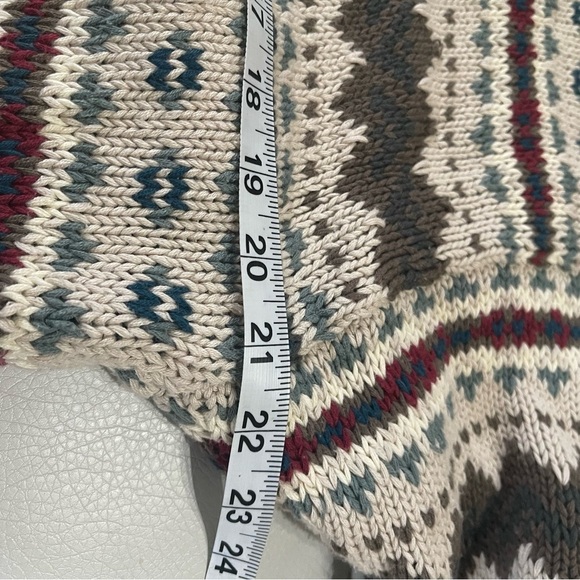 Men’s Eddie Bauer Vintage Sweater Granpa bill cosby style size large 80’s 90’s - Picture 10 of 11